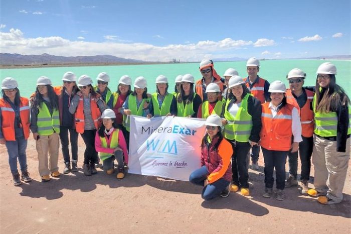 Visitaron a mujeres mineras en proyecto de litio de Exar