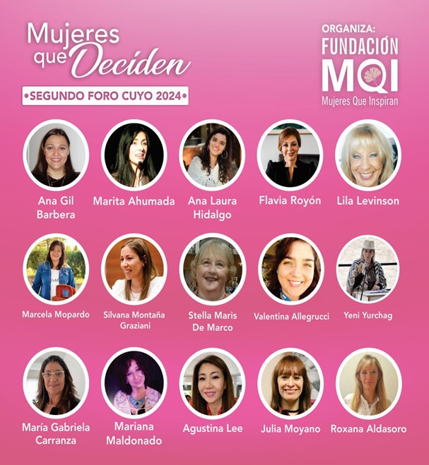 FORO DE CUYO: MUJERES QUE DECIDEN: “El poder transformador de las ...